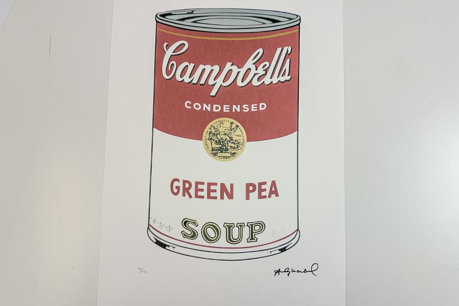 Lithografie nach Andy Warhol, limitiert